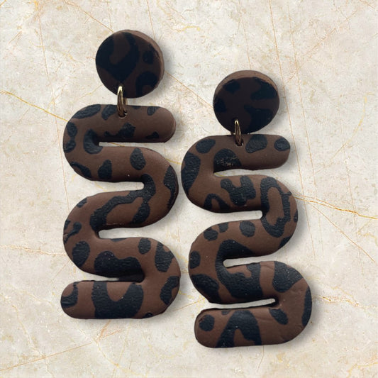 Leopard Earrings