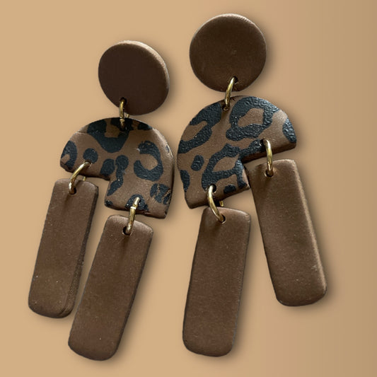 Leopard Earrings